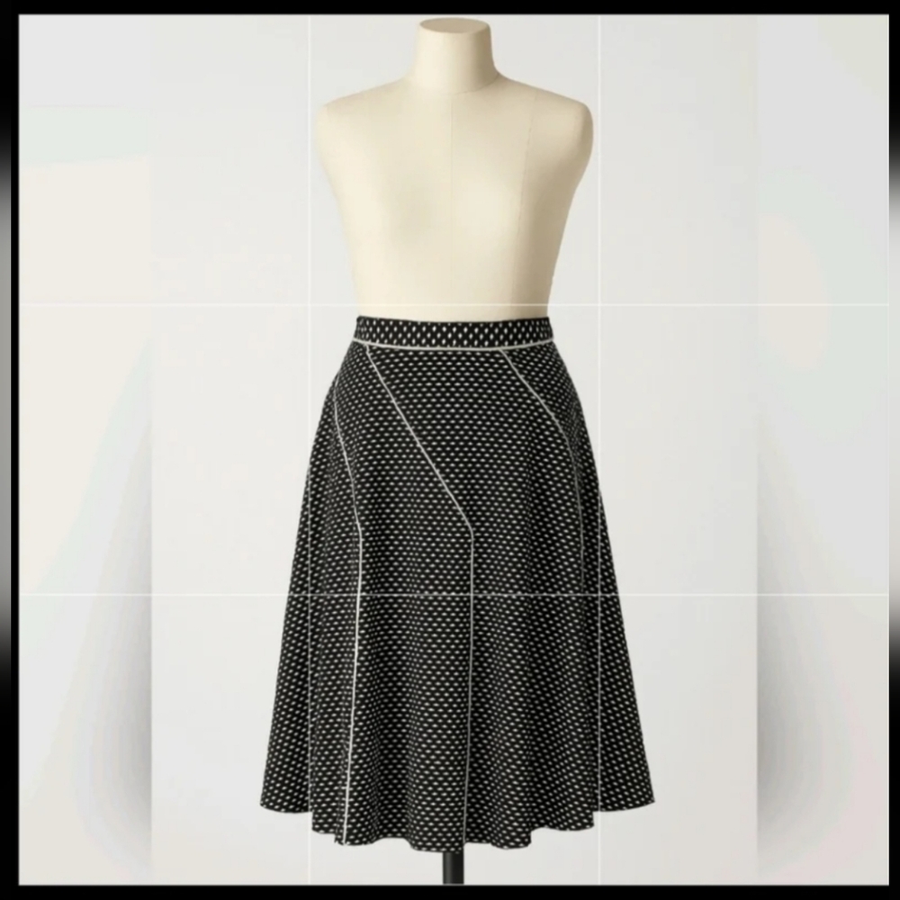 Max Studio flared midi panel skirt - Picture 3 of 4